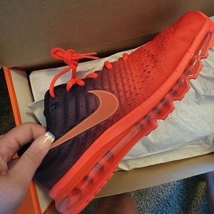 Men's Size 11 Nike Air Max 2018 Bright Crimson/total Crimson/black